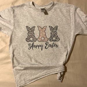 Youth sizes Easter tee shirt
